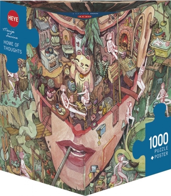 Heye puzzel leven van een Insta‑meisje 1000 stukjes