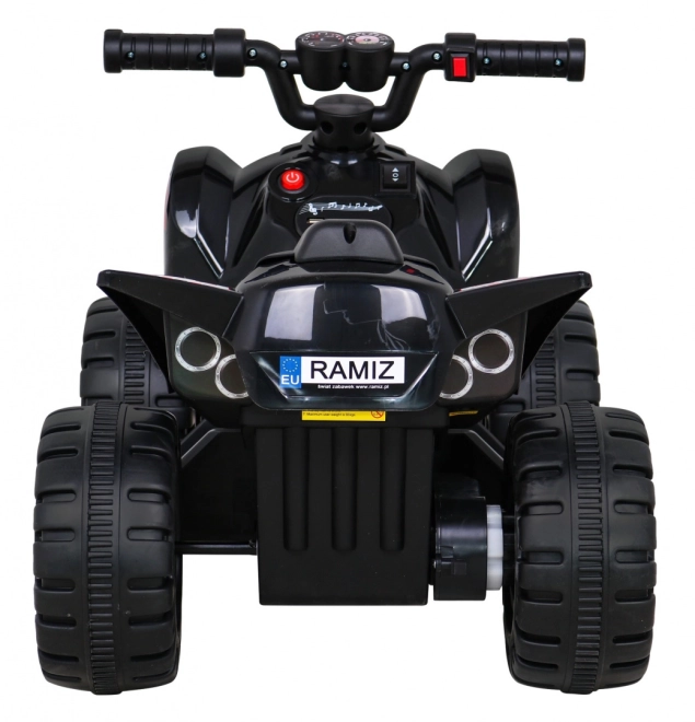 Rapide quad électrique pour enfants jaune – Noir