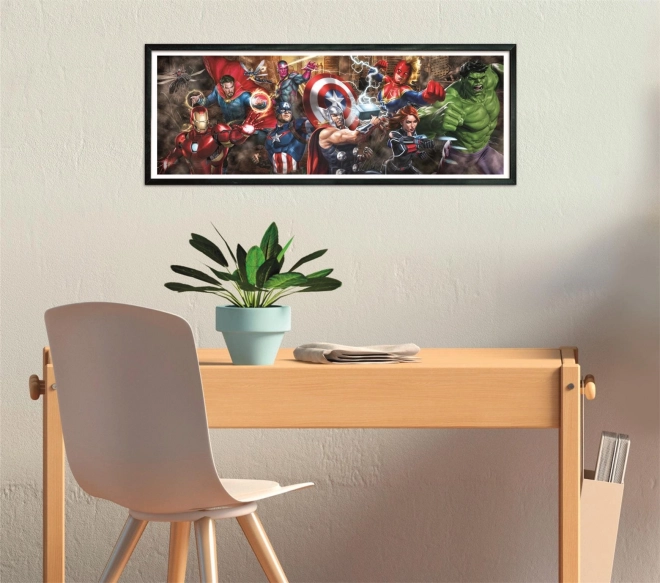 Panorama Puzzle Avengers 1000 Pieces