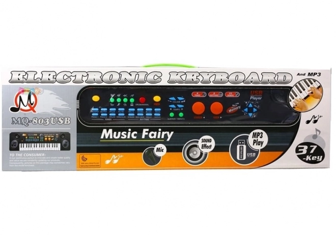 Keyboard met microfoon 37 toetsen USB