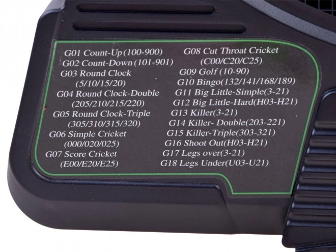 Elektronisch dartbord met 18 spellen