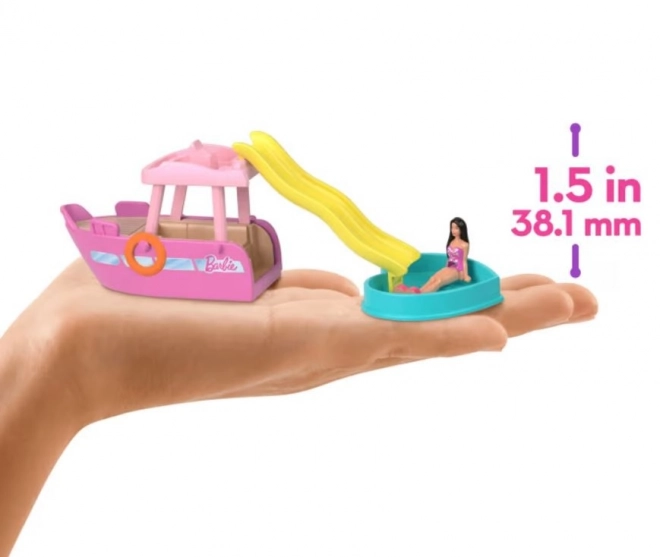 Mini BarbieLand Set with Barbie Figure and Vehicle