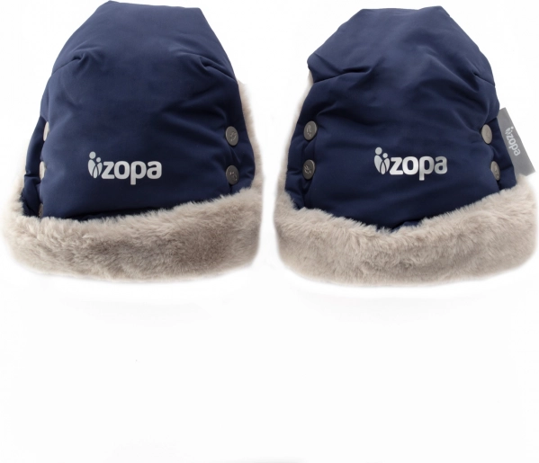 Winterhandschuhe Fluffy, Blau