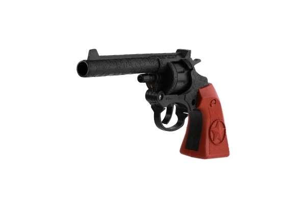 Kinder plastic revolver voor capsules 8 schoten