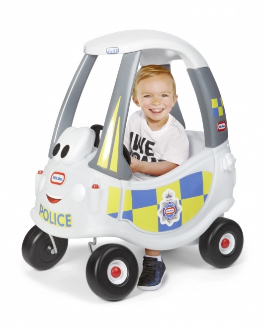 Cozy Coupe Politie Rider Wit