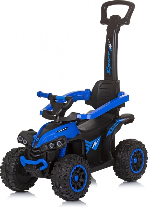 Chipolino draisienne avec tige de guidage et auvent bleu