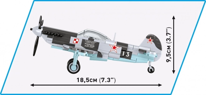 Modellbausatz Flugzeug Yakowlew Yak-1b