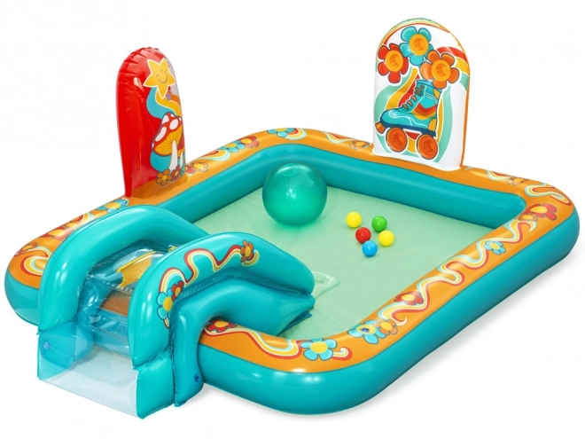 Inflatable Retro Groove Play Center by Bestway