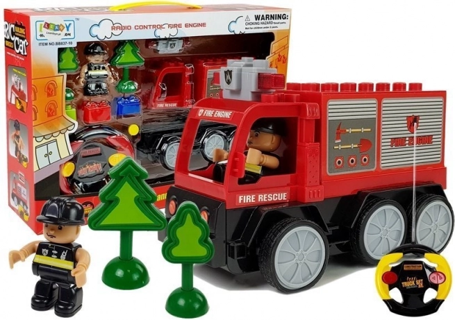 Remote-Controlled Fire Truck R/C