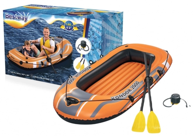 Opblaasboot 188 x 98 cm Bestway