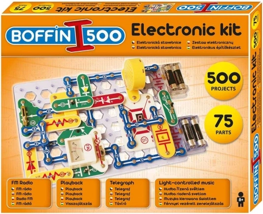 Elektronische bouwdoos Boffin voor 500 projecten