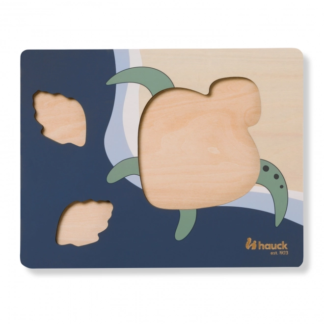 Holzpuzzle Schildkröte