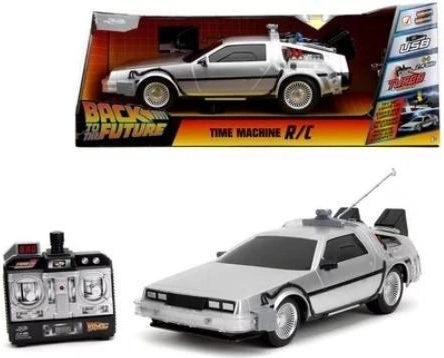 rc model delorean dmc-12 terug naar de toekomst 1:16 jada toys