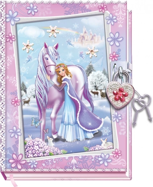 Journal intime à cadenas Pecoware – cheval