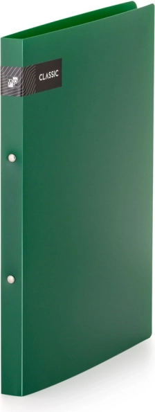 Classeur A4 à mécanisme 2 anneaux Classic vert