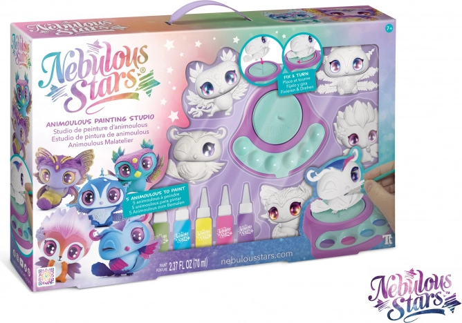 Nebulous Stars coloriage d’animosh avec support rotatif