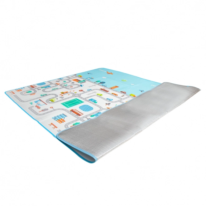Faltbare Spielmatte Stadt 180 x 200