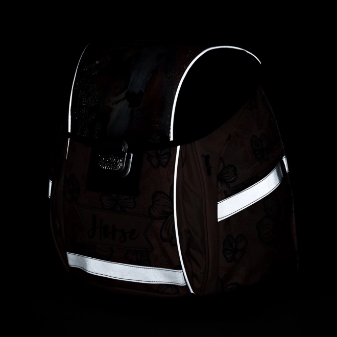 Schoolrugzak PREMIUM LIGHT romantisch paard