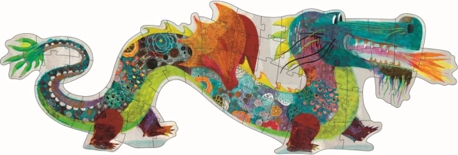Djeco Large Puzzle Dragon 58 Pieces
