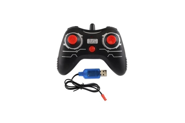 Motorboot/schip in het water RC plastic 19cm op batterijen+oplaadpack+USB 2,4Ghz in doos 26x13x15cm