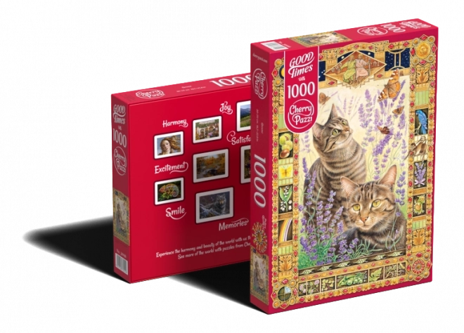 Puzzle Cherry Pazzi Cats 1000 Pieces