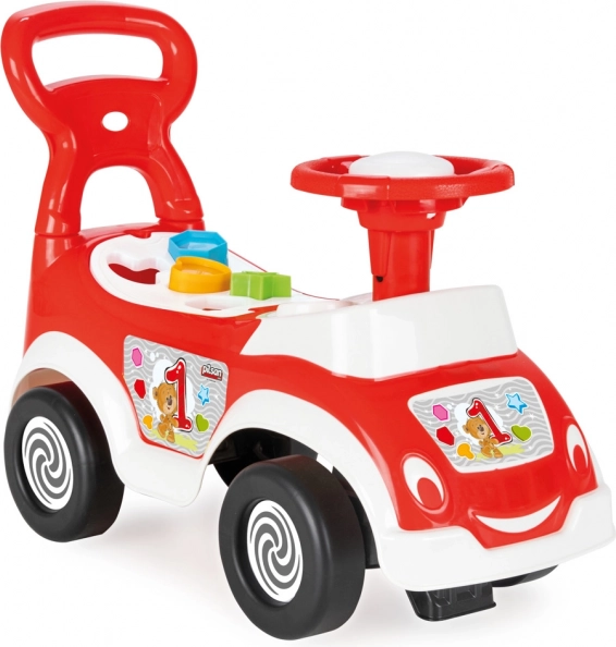 Porteur voiture pour tout-petits 2-en-1 – Rouge