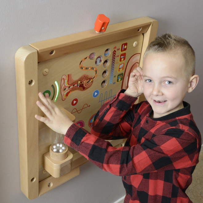 Tableau Éducatif Masterkidz Sens Visuels Montessori