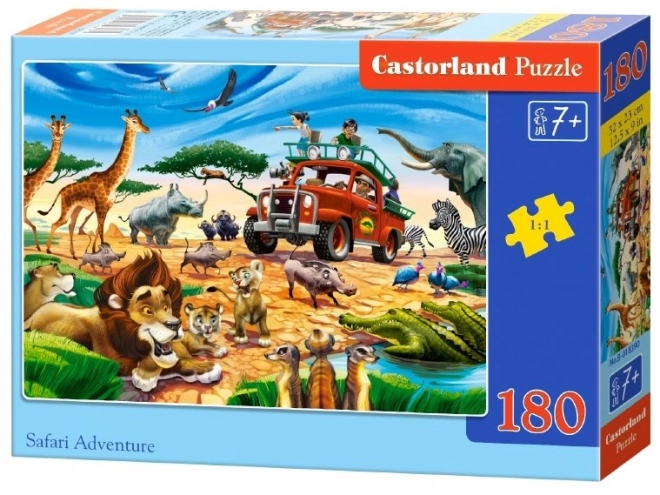 Safari Adventure Puzzle 180 Pieces