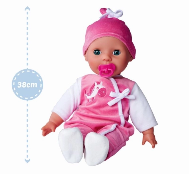 Pop Laura met kindergebrabbel 38 cm