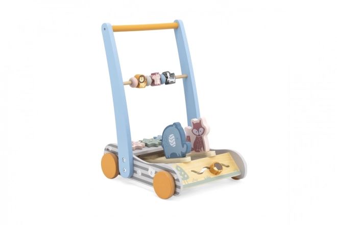 Houten loopwagen dieren