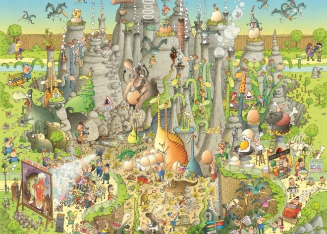 Heye Puzzle Crazy ZOO: Jurassic World Exhibition 1000 pieces