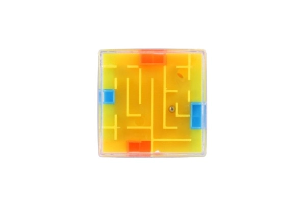 Kubus puzzel met knikker 4x4x4 plastic 20 stuks in doos