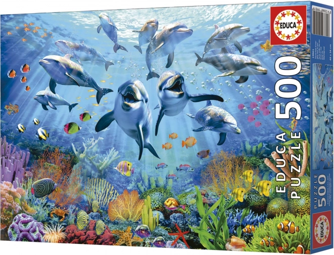 EDUCA Puzzle Fun Underwater 500 Pieces