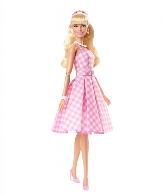 Film Barbie Doll Margot Robbie als Barbie in roze jurk