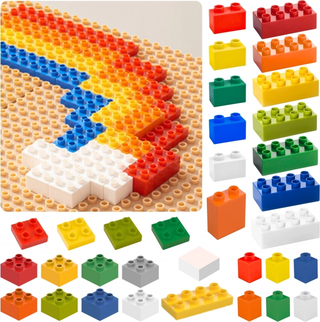 MASTERKIDZ STEM Construction Set with 563 Pieces and 4 Extensions for Panel