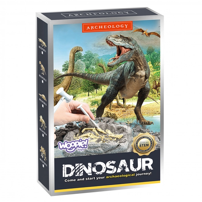 Woopie creatieve speelgoed dinosaurus skelet opgraving
