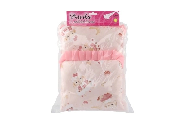 Doll Bedding Set with Pillow and Mat