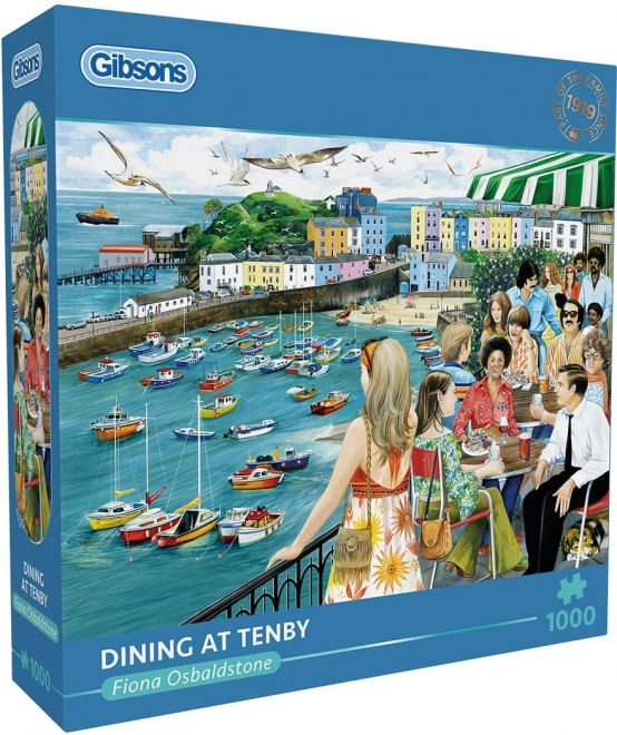 Puzzel Diner in Tenby 1000 stukjes