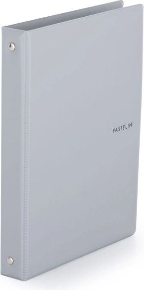 Carnet à anneaux A4 Pastelini gris