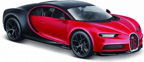 Model car Bugatti Chiron Sport black-red