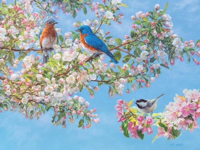 Puzzle Flower Festival XL 275 Pieces by Cobble Hill