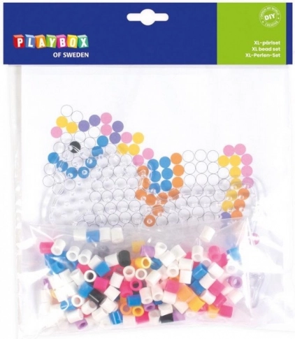 Strijkkralen PLAYBOX – kleine set Paard XL, 250 stuks