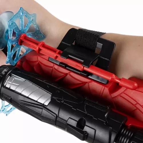 Netzwerfer mit Handschuh und 3 Pfeilen