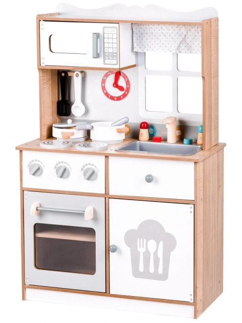 Wooden Children's Kitchen Set with Accessories by Ecotoys