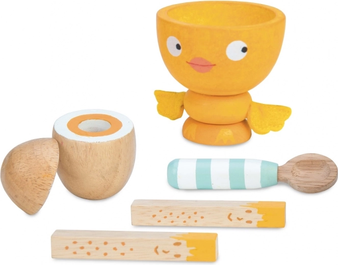 Magnetic egg for realistic play
