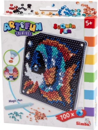 Image en sequins - Poisson
