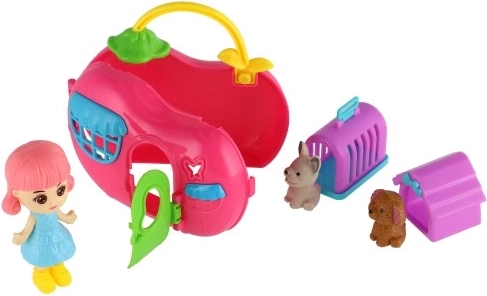 Tragbares Häuschen mit Griff
