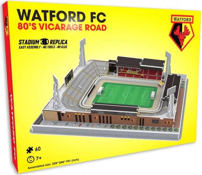 3D puzzle stadium Vicarage Road Watford