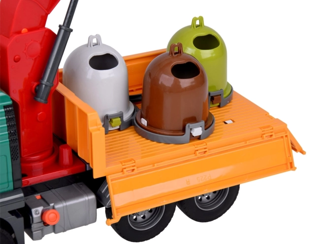 Bildungsspielzeug Müllabfuhr mit Containern Toytar