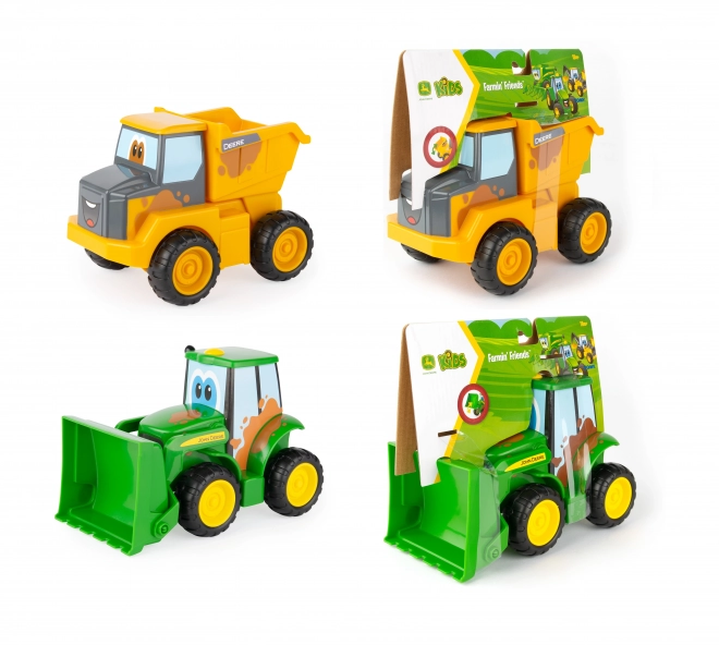 JD Kids John Deere tractor met beweegbare schuif